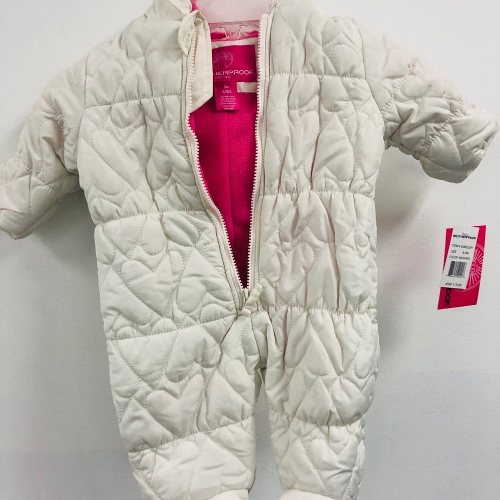 Weatherproof Girls Heart Stitch jacket
